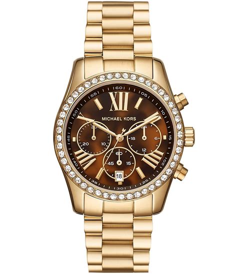 michael kors watches livingsocial|Michael Kors Women's Lexingoton Chronograph Watch.